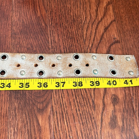 CALVIN KLEIN LEATHER BELT-M - Picture 7 of 10